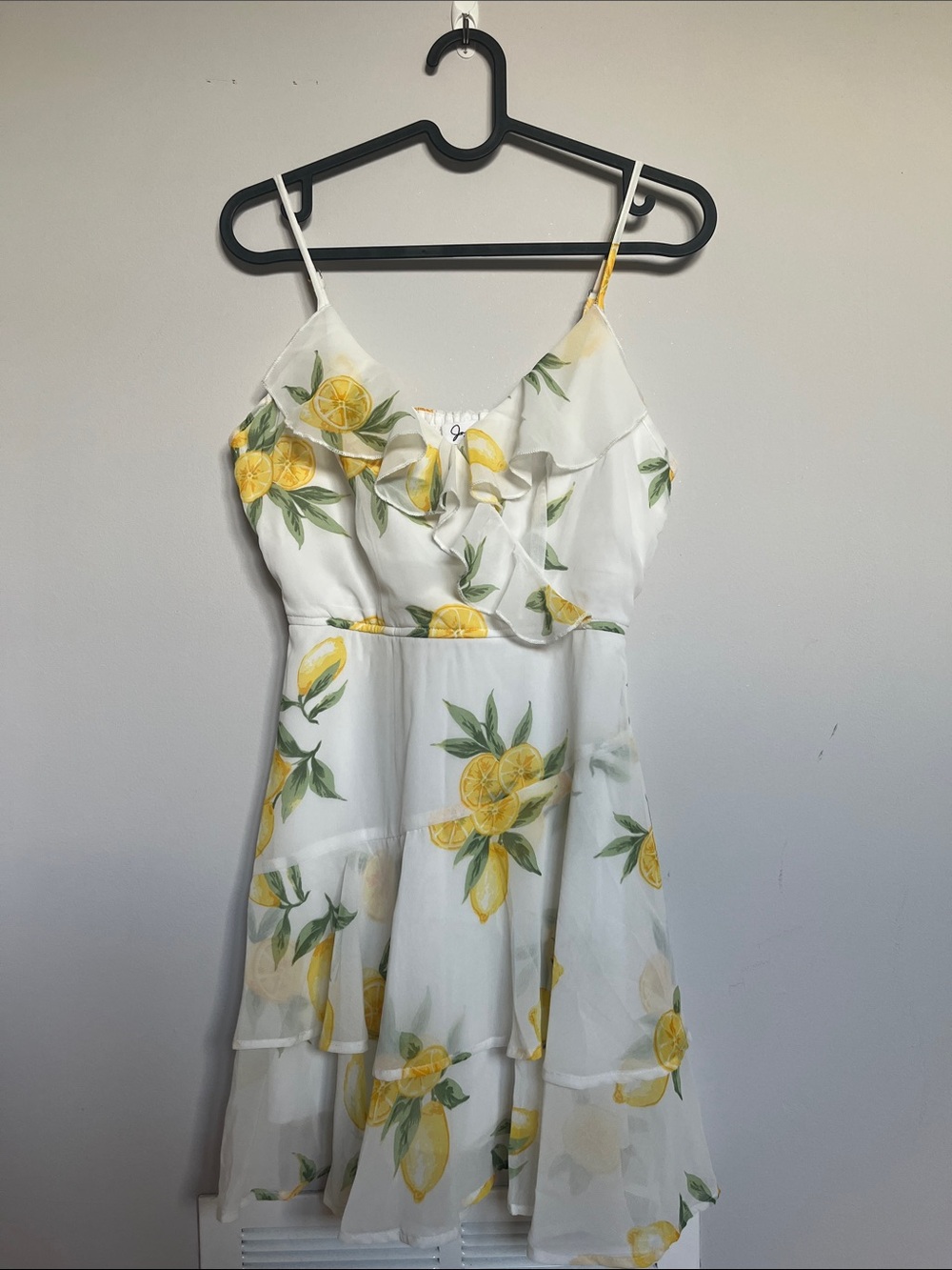 Lemon Summer Mini Dress